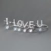 Iconic Initial Letter Ring A-Z – Customizable Stainless Steel Jewelry with Initial Charm for Every Letter