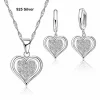 silver jewelry set for women