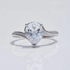 Stunning 925 sterling silver ring for women with elegant design and versatile style.