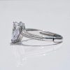 Stunning 925 sterling silver ring for women with elegant design and versatile style.